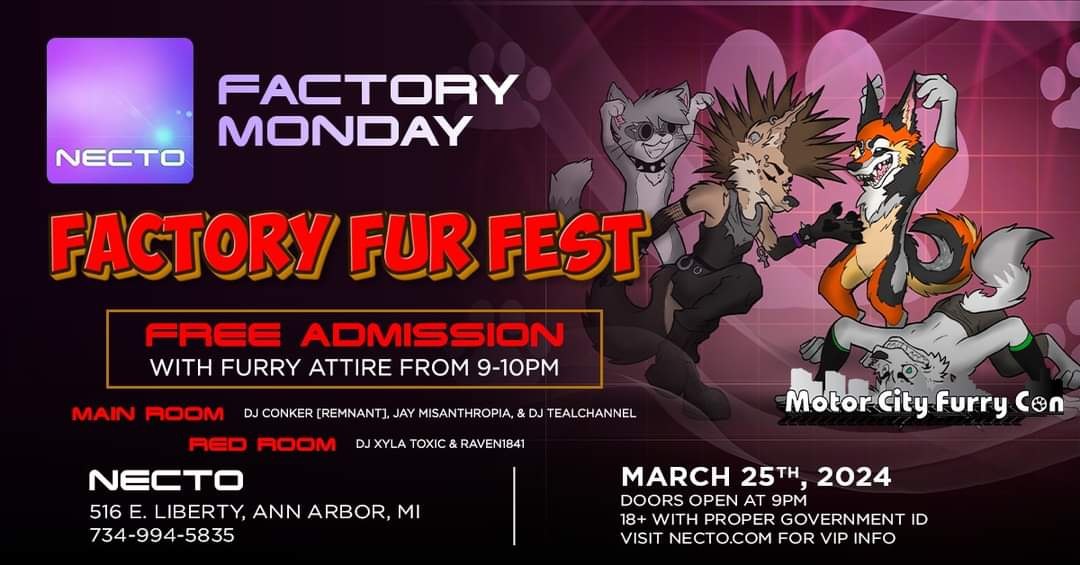 Necto Factory Monday Advertisement
